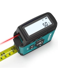 MILESEEY MiLESEEY DT20 Laser Tape Measure 3-in-1, 130FT Laser Distance Meter, 16FT Digital Tape Measure, Regular Tape Measure, Area Volume Measuring Pythagorean Mode, Waterproof and Rechargeable  - Image 1