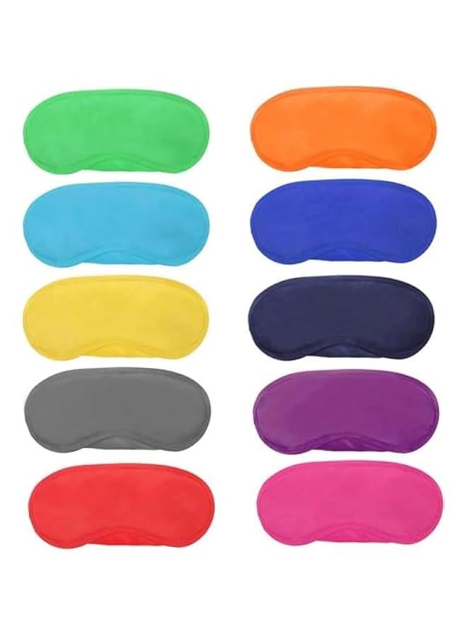 Arabest Travel in comfort with these 26 eye mask shades for sleep or party fun. Choose from 13 vibrant colors to help you relax and catch some z's on the go! - Image 2