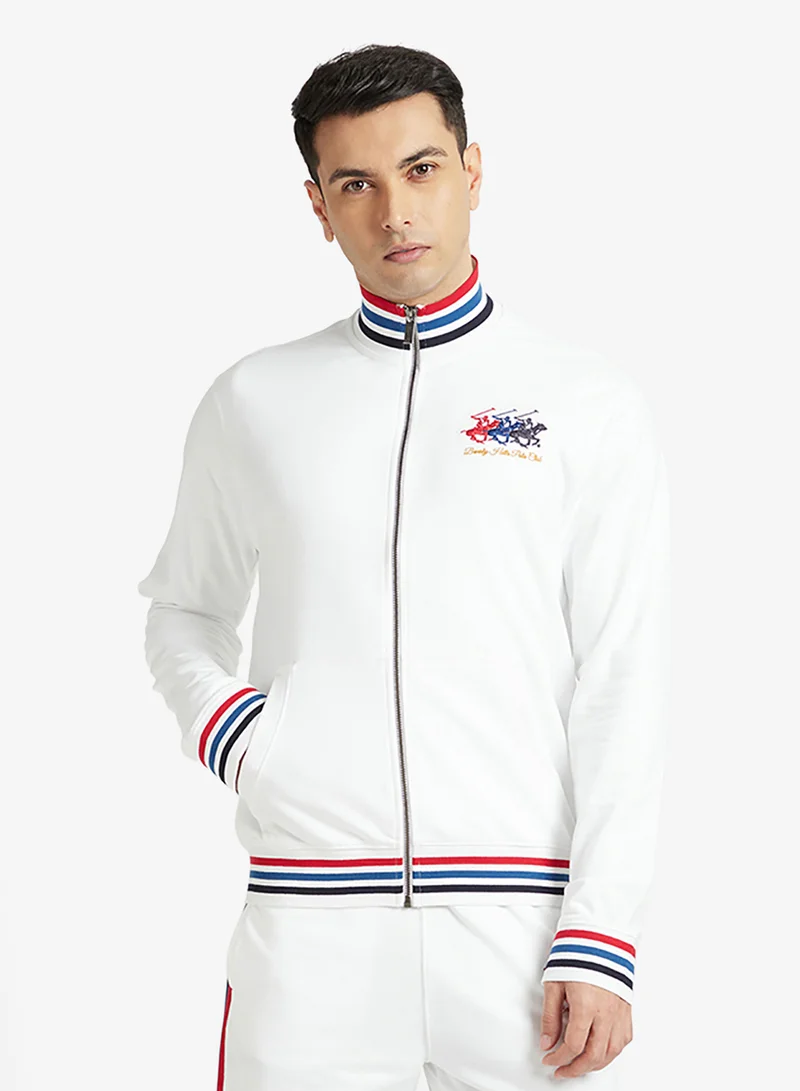 BEVERLY HILLS POLO CLUB Casual Zip Through Jacket