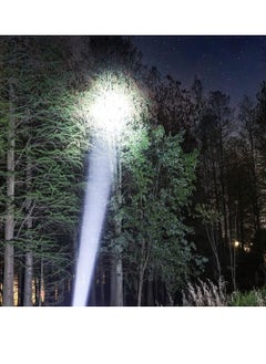 QLIGHT Rechargeable LED Flashlights-High Lumens Tactical  Flashlight- Multifunctional Torch light with Side Cob Light Zoomable 4Light Modes Waterproof Flash Light For Camping Hiking Cycling And Other Outdoor Activitie  - Image 5