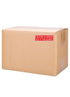 Top label Return To Sender Not At This Address Stickers3X1 Inch Adhesive Label Stickers500 Pcs  - Image 3