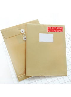Top label Return To Sender Not At This Address Stickers3X1 Inch Adhesive Label Stickers500 Pcs  - Image 4