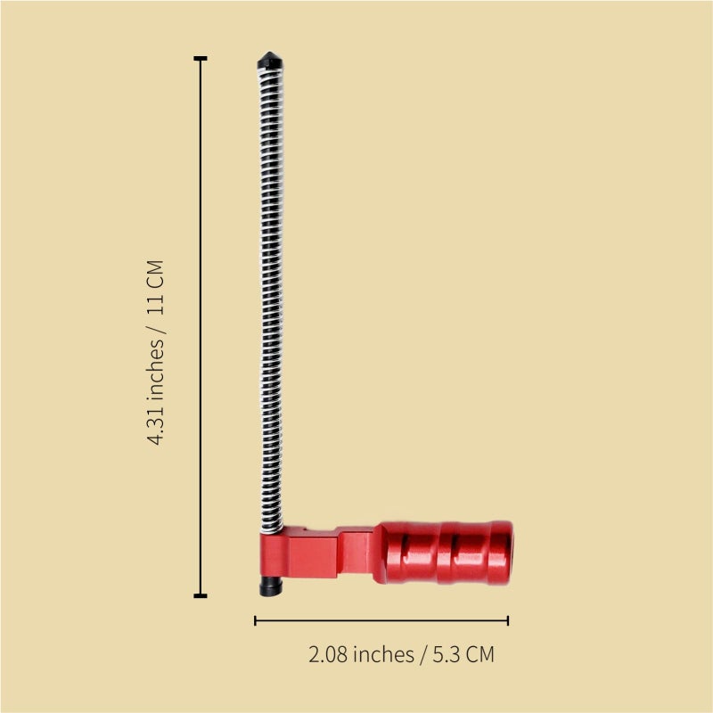 BZGREEN Extended Lever and Handle for 10-22 Combo-Replacement Accessories (Red) - Image 4