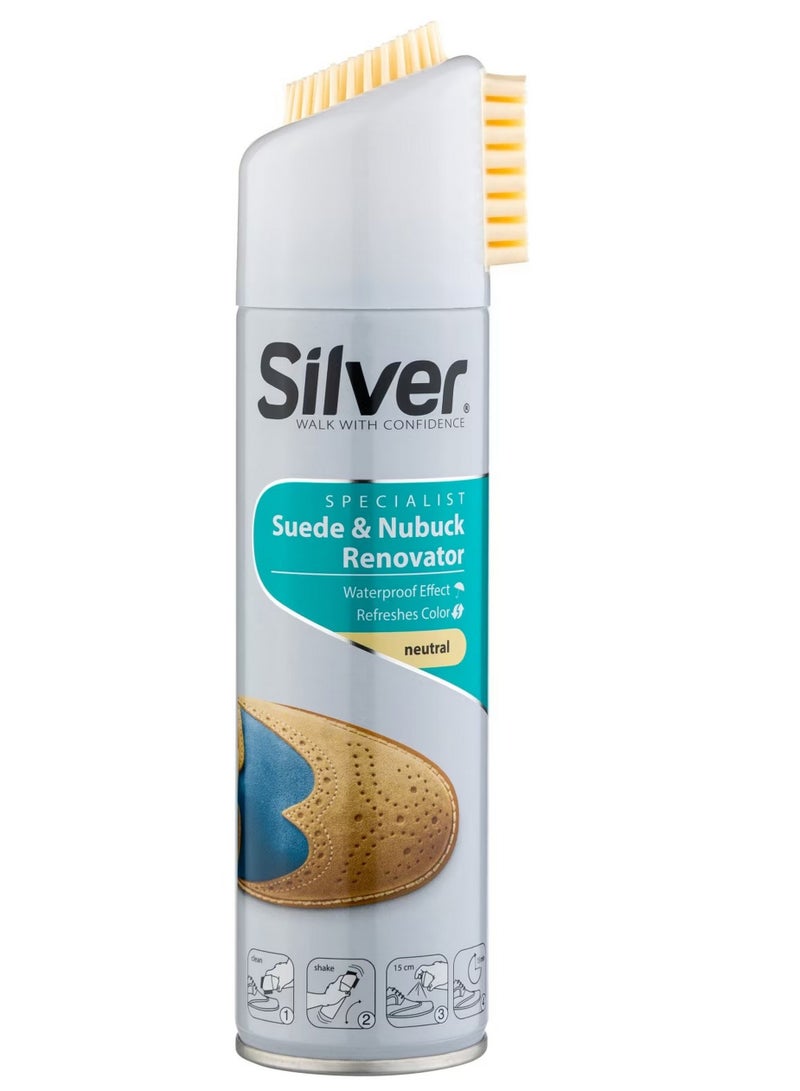 Silver Specialist Suede & Nubuck Renovator Neutral 200 ML - Image 1