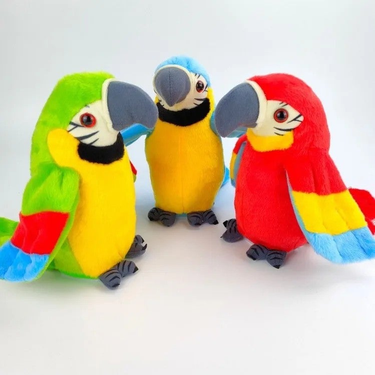 Y&D Super Soft Cross-Border Electric Plush Toys Interactive Bear Encouraging Parrots to Learn to Talk and Flap Wings for Children - Image 5