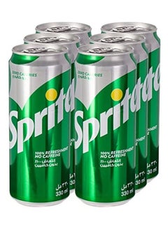 علبة مشروب غازي زيرو كالوري Pack of 6 (330ml Each)