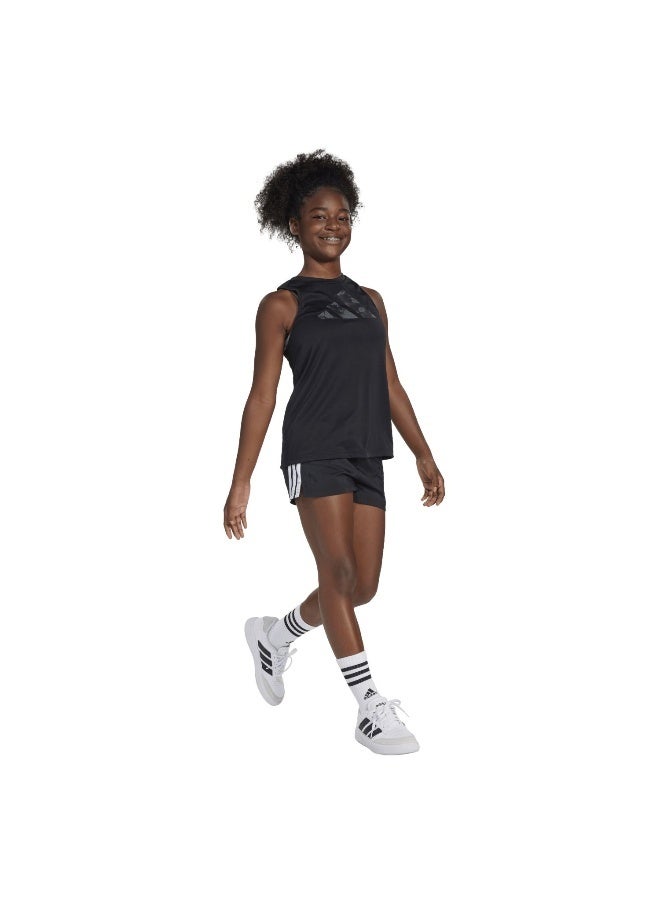 Adidas Jg Tr-Es 3S Sho Black Training Shorts For Junior 5-6Y  - Image 4