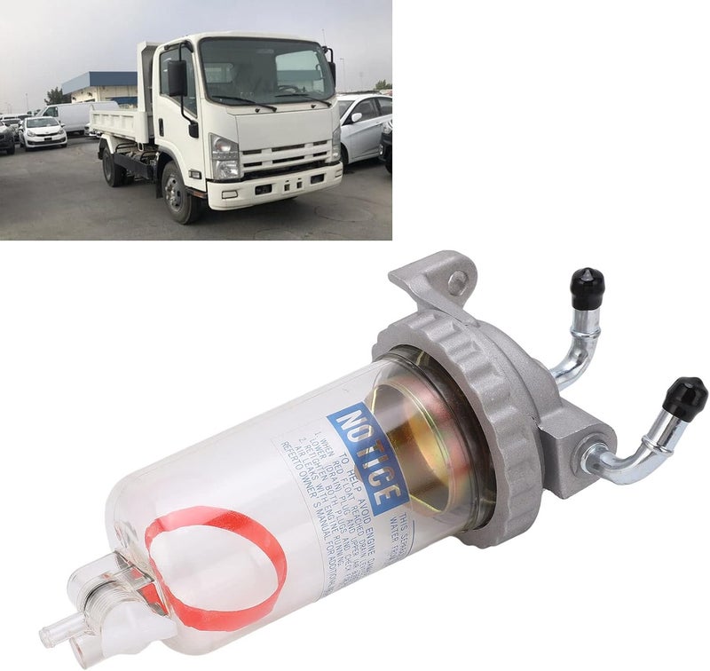 woobles Fuel Filter Water Separator 8971880421 for Isuzu NPR HD NQR 4HE1 4.8L 1998‑2004 Fuel Water Sedimenter Separator Replacement - Image 2
