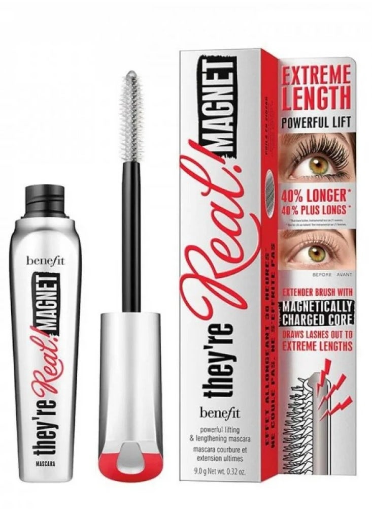 Benefit They Are Real Magnite Extra Length Mascara, Black, 9g