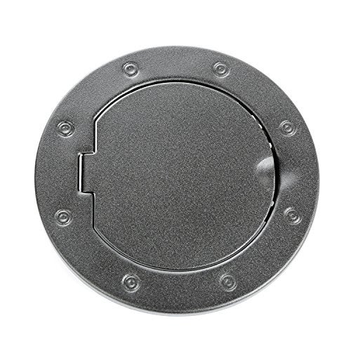 Rugged Ridge | Gas Cap Door, Non-Locking, Textured Black | 11229.05 | Fits 2007-2018 Jeep Wrangler JK/JKU - Image 1