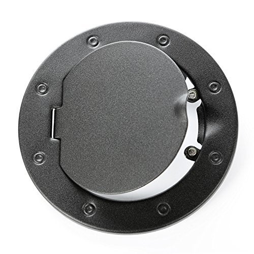 Rugged Ridge | Gas Cap Door, Non-Locking, Textured Black | 11229.05 | Fits 2007-2018 Jeep Wrangler JK/JKU - Image 2