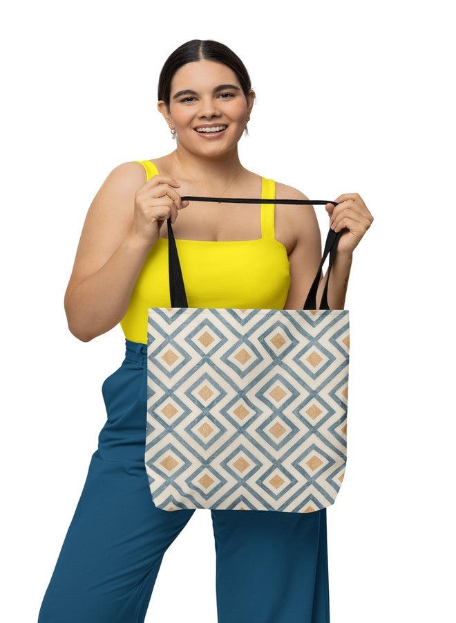 PrimeBox Stylish Tote Bag Casual Shoulder Handbag Printed Collage Tote bag fashionable bag Multi Print LIghtweight Trendy bag for women girls - Image 5
