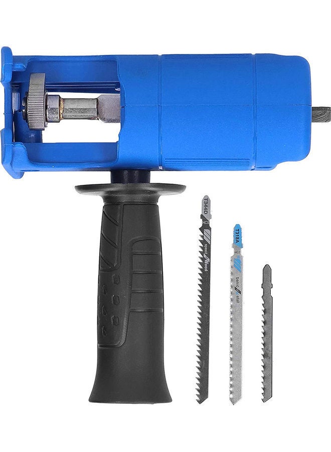 NIBEMINENT Reciprocating Saw Adapter Set Blue/Silver/Black 5x2inch  - Image 4
