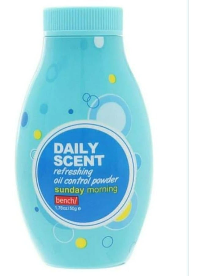 Bench Daily Scent Sunday Morning Powder 50g