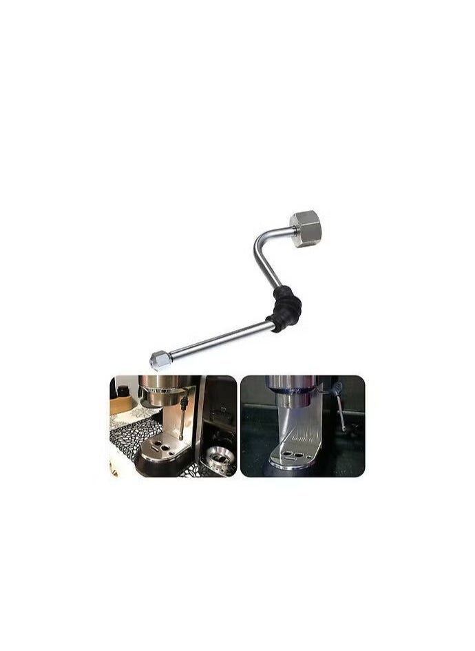 ASIV - Coffee Maker Accessory Steam Wand Compatible with Delonghi EC680 EC685 Rancilio Coffee Maker, Upgrade with Additional 3 Hole Tip Steam Nozzle - Image 1