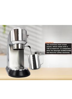 ASIV Coffee Maker Accessory Steam Wand Compatible with Delonghi EC680 EC685 Rancilio Coffee Maker, Upgrade with Additional 3 Hole Tip Steam Nozzle  - Image 3