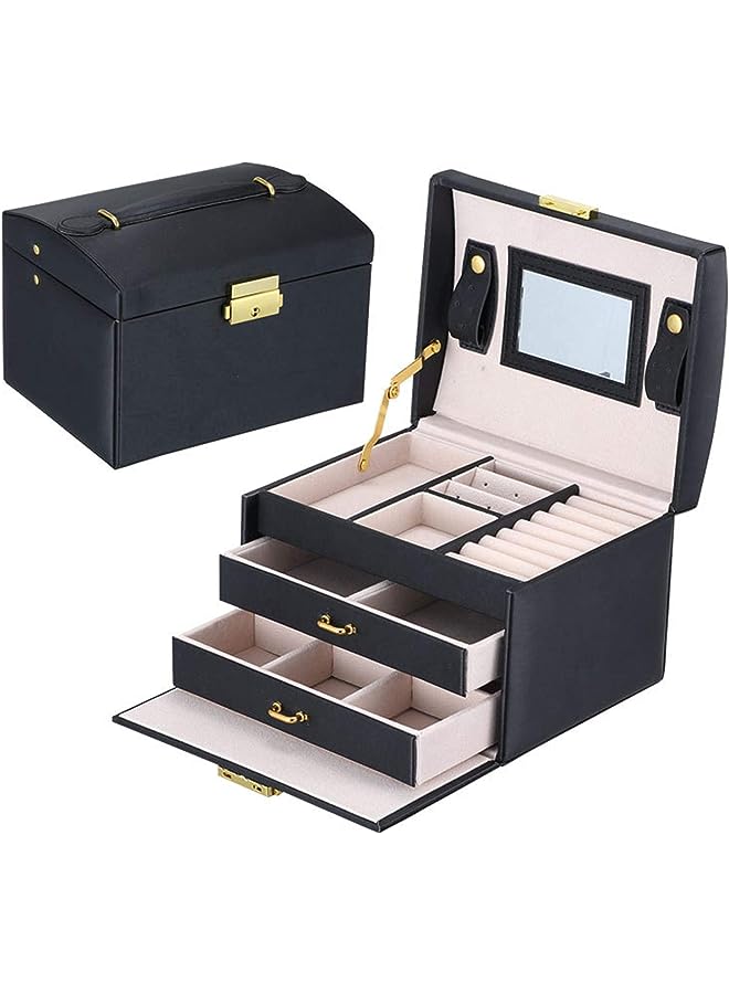 PROMASS Ring Box Premium Leather Engagement Ring Box for Wedding,Proposal,Engagement ,Jewelry Storage Case - Image 1