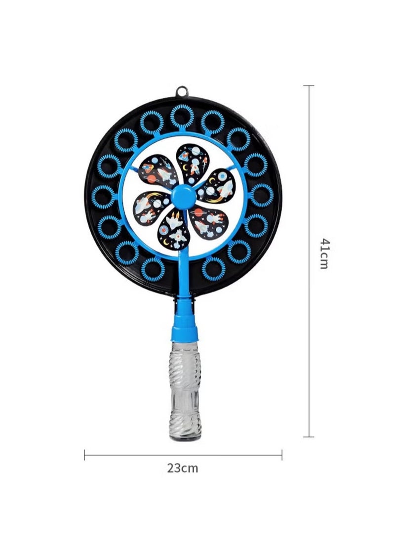 SUPREME Bubble Windmill Toy with 80ml Bubble Solution, 01 Pcs Assorted Colors - Image 4