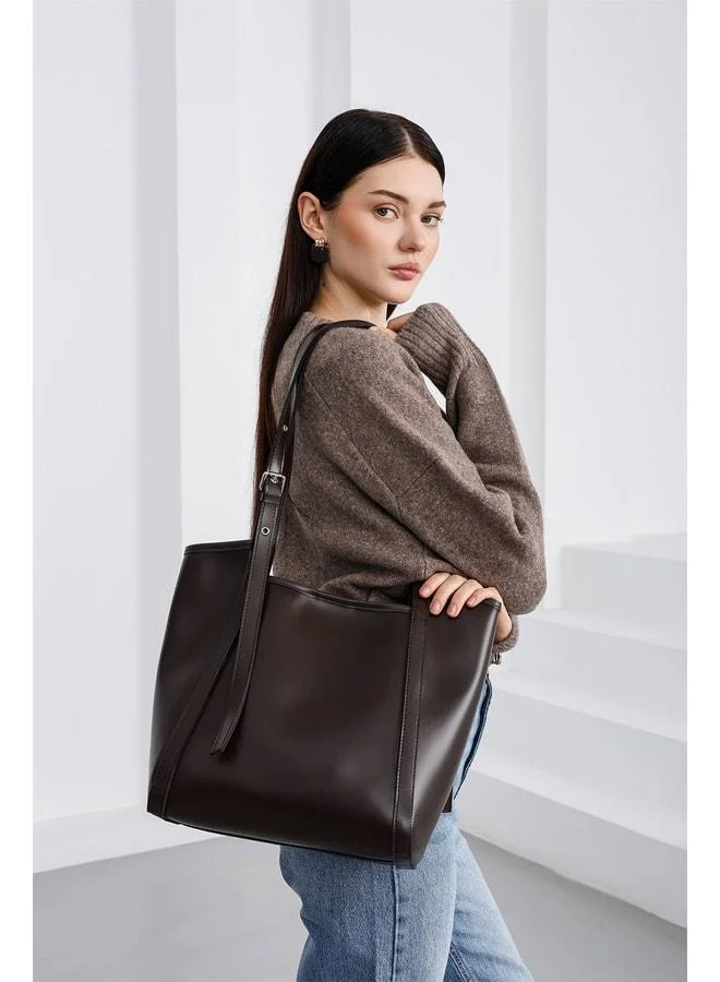 Shule Bags  Jodie Yavrulu Shoulder Bag – Coffee. for Women | Best Price UAE