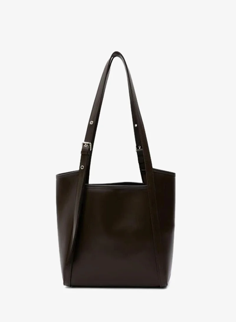 Jodie Yavrulu Shoulder Bag – Coffee.