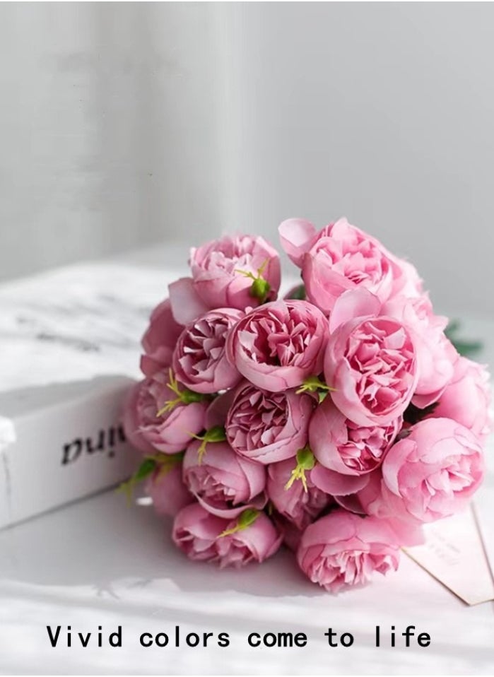 1-Bundle Artificial Little Rose Bouquet/Simulation Rose Bouquet Suitable for Home Living Room Bedroom Dining Room Party Decoration 30 cm - pzsku/Z3AA9F5718C242E79F065Z/45/_/1698496807/0624ff6a-2f3b-4f43-95ed-c473e13ad7fa