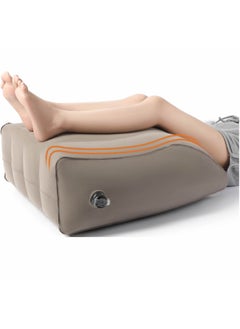 Generic Inflatable Leg Elevation Pillow, Wedge Pillow for Sleeping, Portable Leg Wedge Pillow with Storage Bag, Leg Support Pillow for Sleeping, Pregnant, Surgery and Injury Recovery  - Image 1