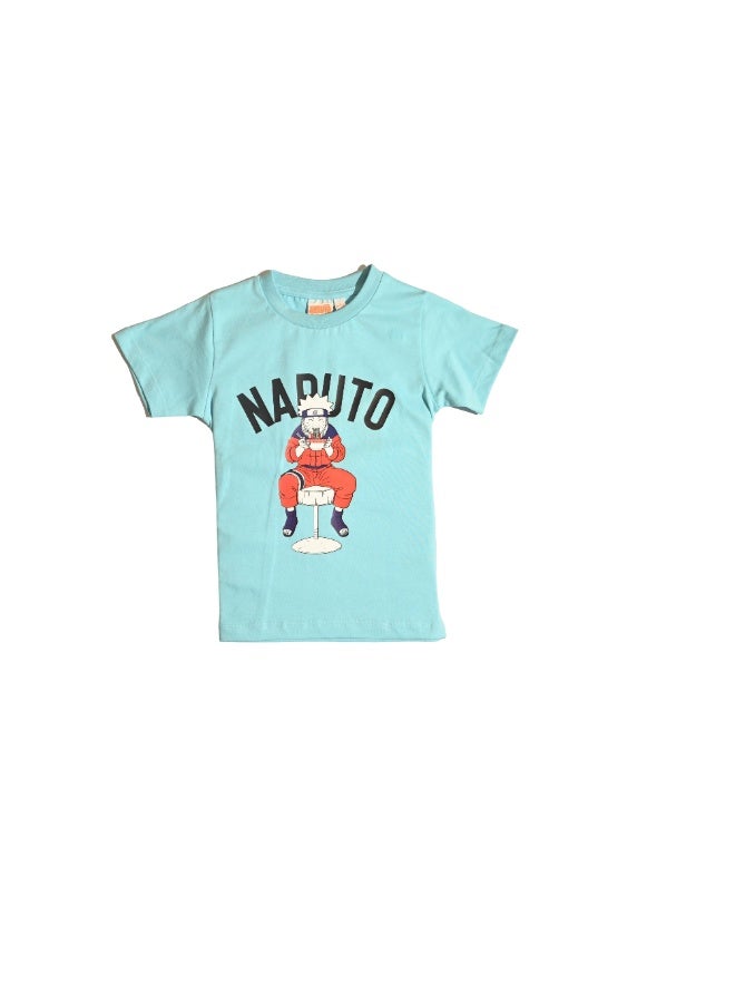 ناروتو تي شيرت ناروتو للأولاد بأكمام قصيرة - Image 1