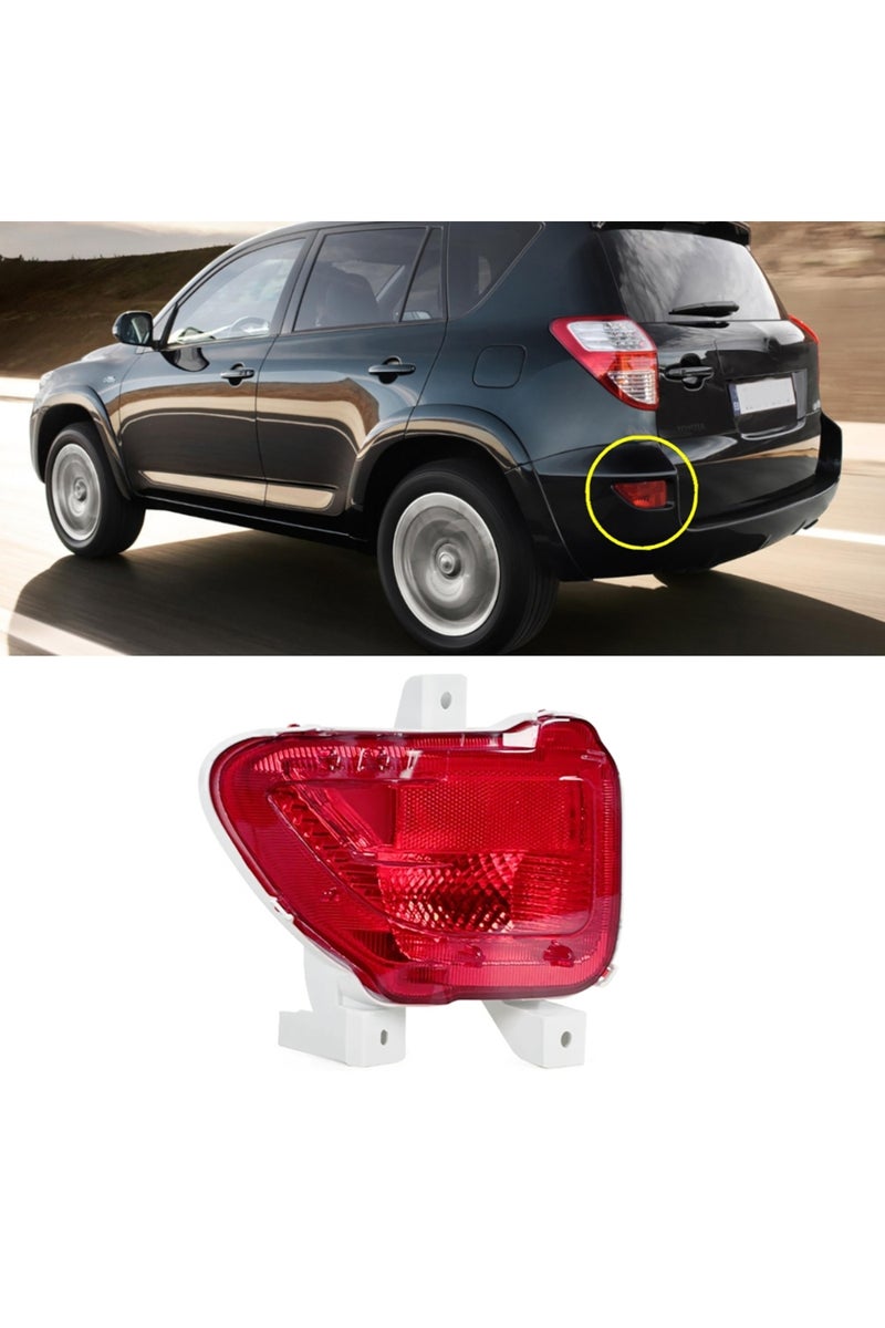 Left side Rear Bumper Reflector Lights (no bulb) for Toyota RAV4 2005-2012 Tail Parking Brake Light