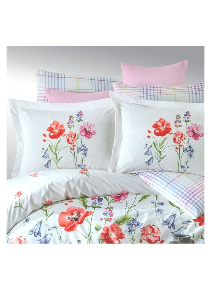 Family Bed Flat Bed sheet Set 100% Cotton 3 pieces size 180 x 250 cm Model 1014 from Family Bed  - Image 4