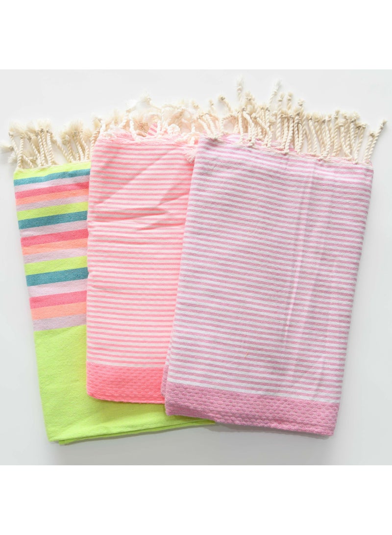 Beach Towel Foutas Peshtemal Hammam corner 100% coton - Image 3