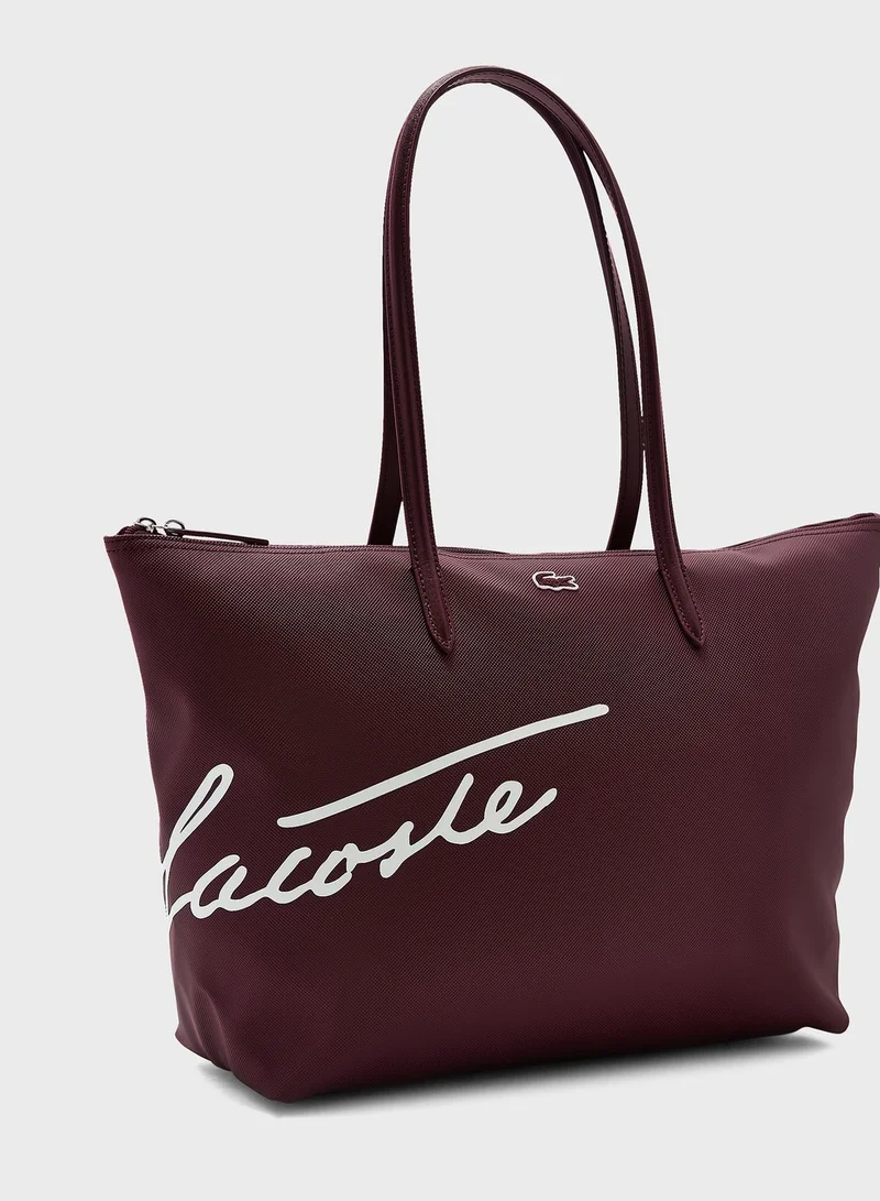 LACOSTE Top Handle Shopper Bag