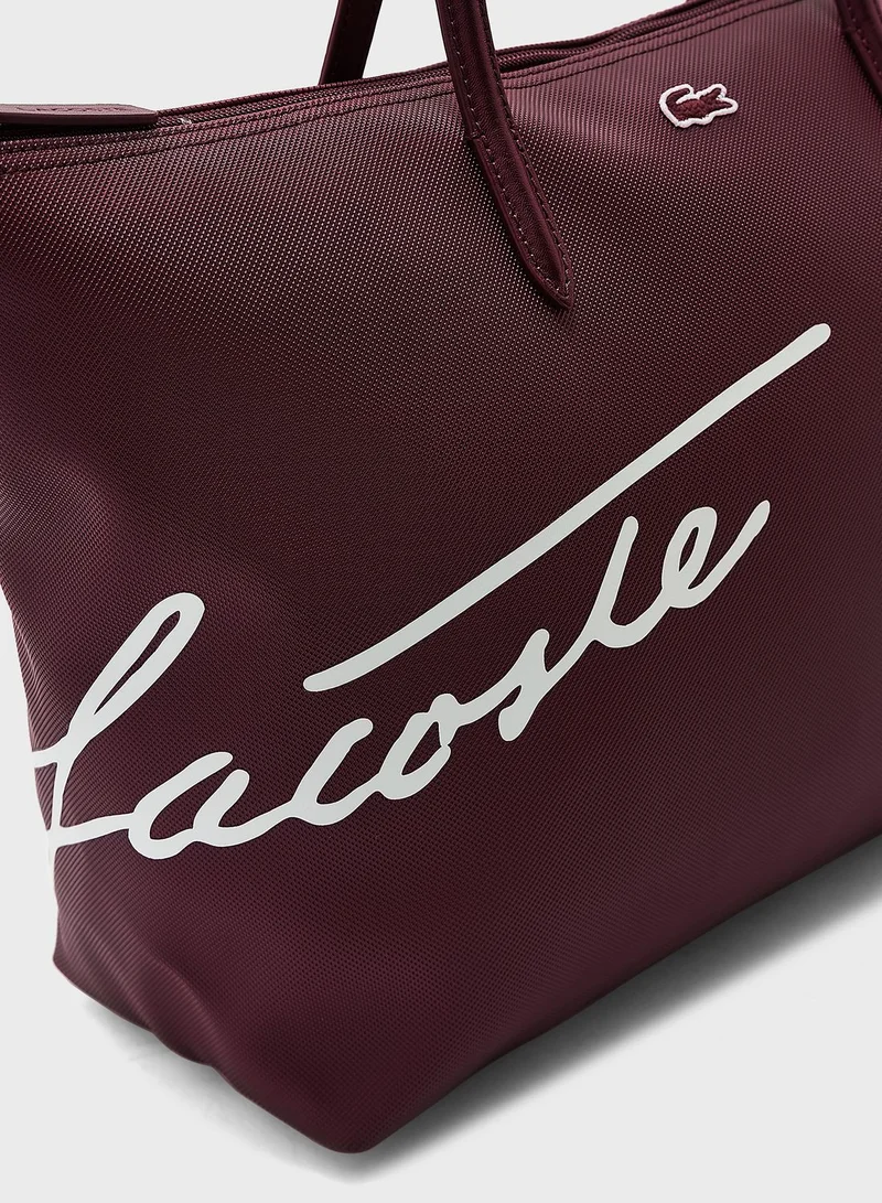 LACOSTE Top Handle Shopper Bag