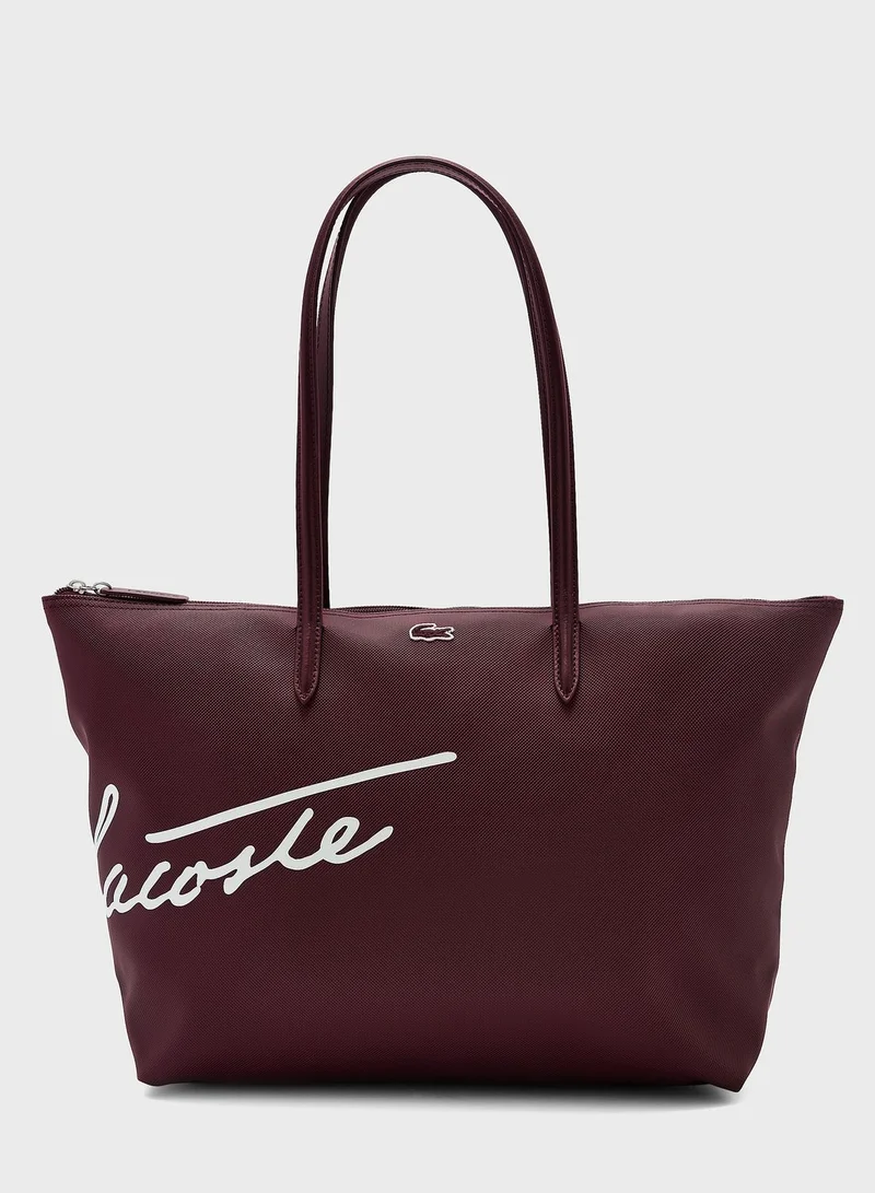LACOSTE Top Handle Shopper Bag