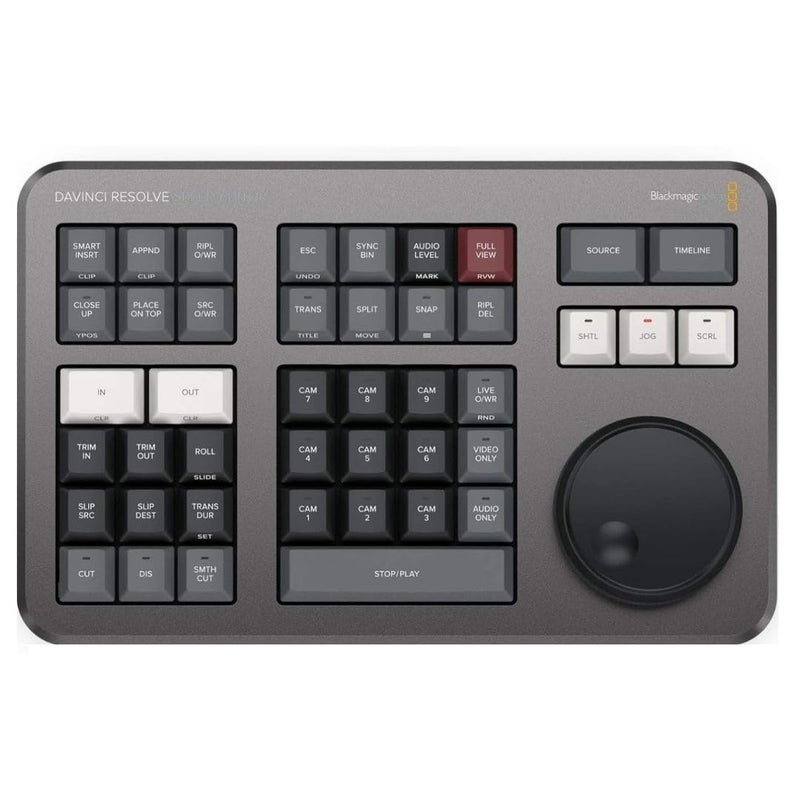 Blackmagic Design Davinci Resolve Speed Editor Bundle with Davinci Resolve 17 Studio (Activation Card) (2 Items) - Image 3