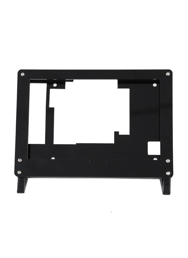 Thoraya 5 inch Acrylic Bracket Case Holder Cover LCD Display Screen For Raspberry Pi Black  - Image 2