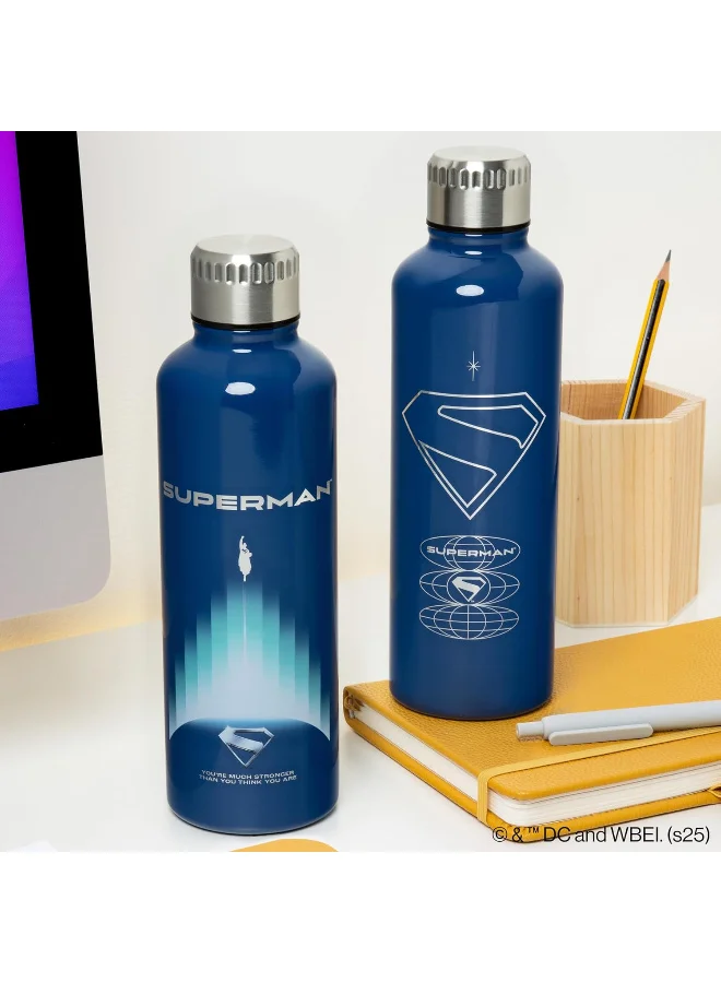 Paladone Superman Theatrical Metal Water Bottle