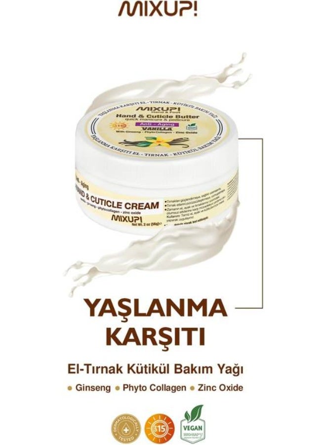 Mixup! Vanilla for Hand and Skin Cream - Anti-Aging 56g - Image 3