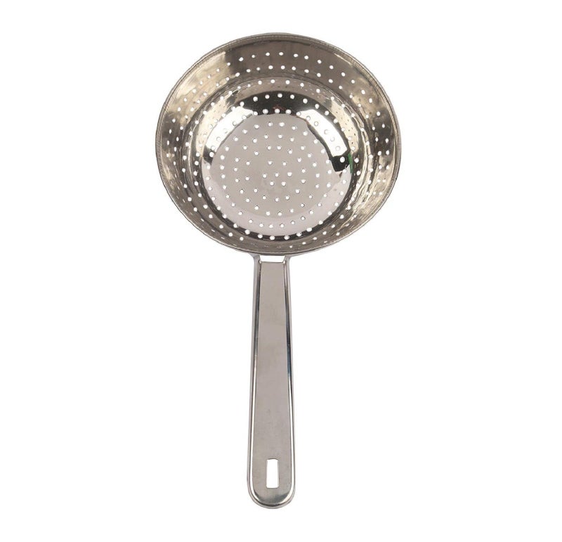 Pass Pass PassPass Large Scoop Colander & Skimmer Spoon | Premium 304 Stainless Steel Slotted Strainer | Perfect for Soups, Pasta & Frying (12.5 Inch) - Image 2