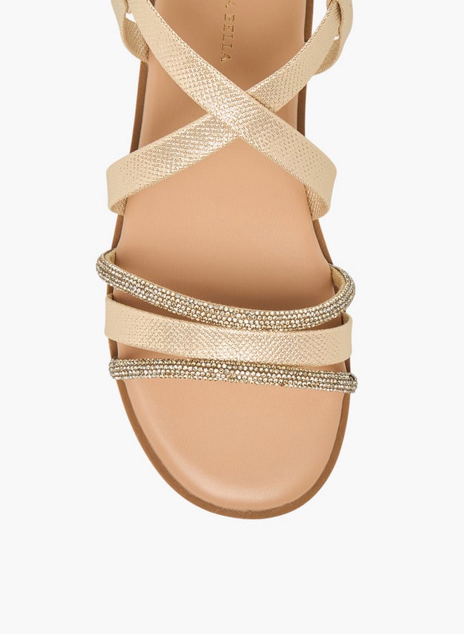 Flora Bella By Shoexpress Girls Embellished Sandals Ramadan Collection - Image 3
