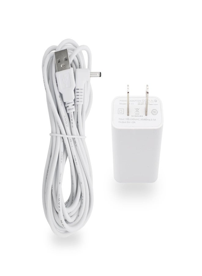 PDEEY Power Cord Replacement for Ring Stick up Cam Plug-in Security Camera, AC Adapter with DC Barrel Charging Cable 13 FT Long (2-Pack) - Image 2