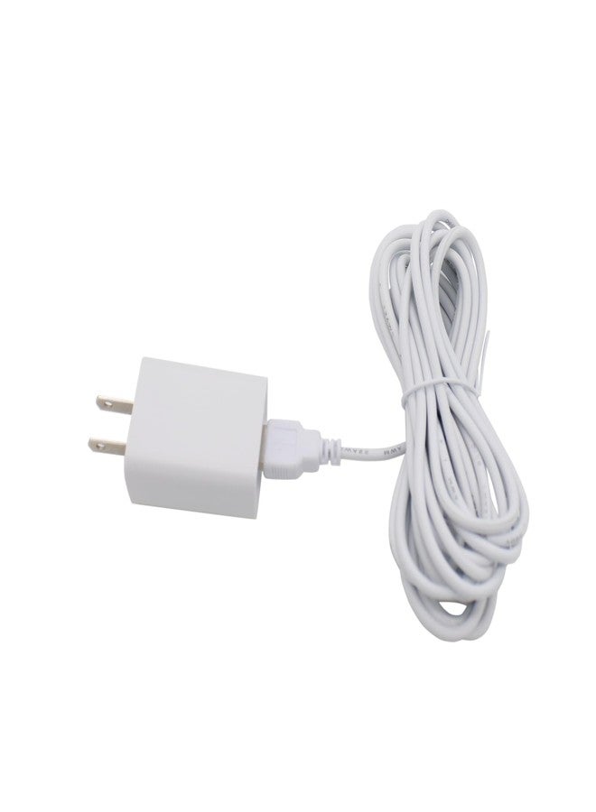 PDEEY Power Cord Replacement for Ring Stick up Cam Plug-in Security Camera, AC Adapter with DC Barrel Charging Cable 13 FT Long (2-Pack) - Image 3