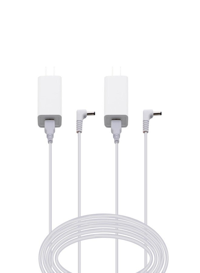 PDEEY Power Cord Replacement for Ring Stick up Cam Plug-in Security Camera, AC Adapter with DC Barrel Charging Cable 13 FT Long (2-Pack) - Image 1