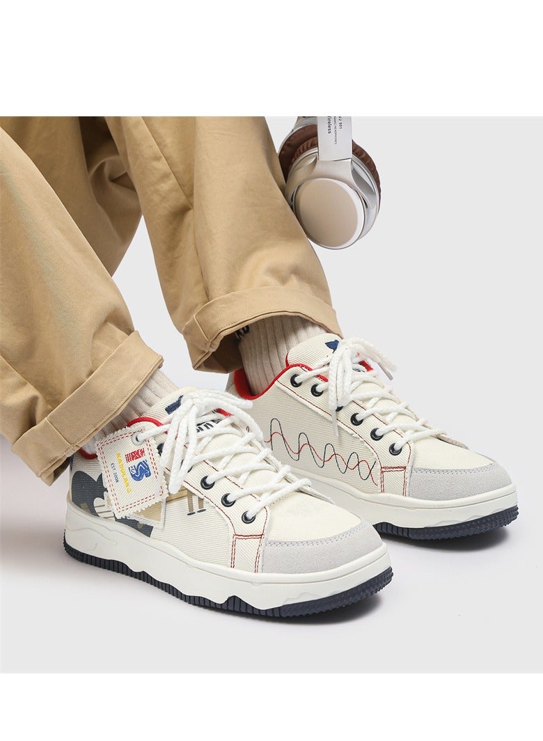 KUYING New Casual Breathable Thick Sole Sneakers  - Image 4