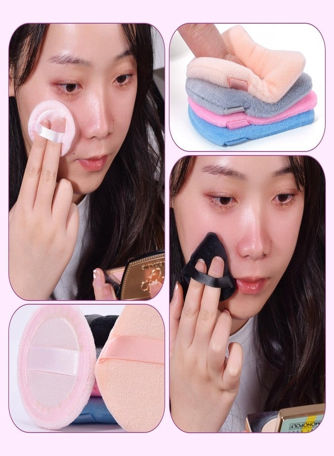 BAMTTOO 10PCS Powder Puffs Makeup Sponge Triangle Make Up Puff for Face Powder Soft Cosmetic Foundation Puff Beauty Makeup Tool - Image 5