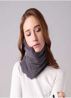 Pack Of 1 Neck Support Travel Pillow Fabric