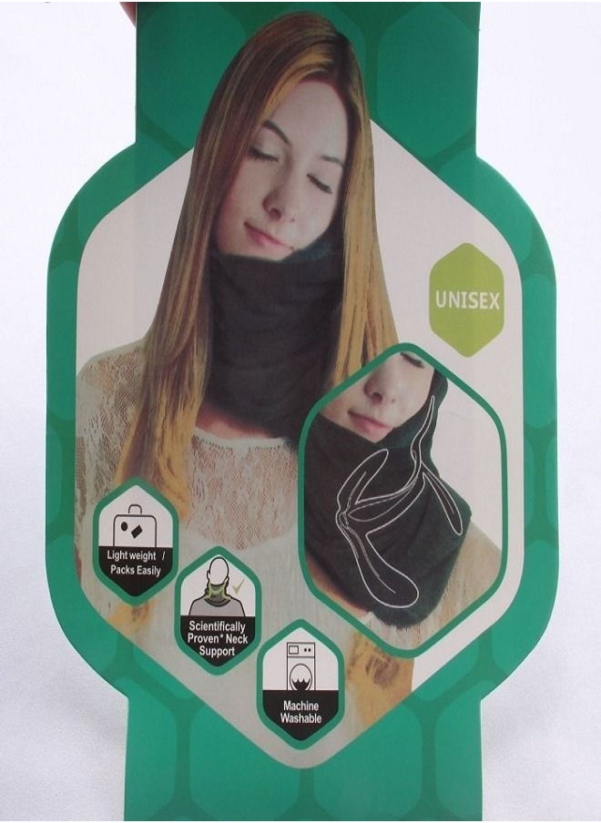 NIBEMINENT - Pack Of 1 Neck Support Travel Pillow Fabric - Image 1