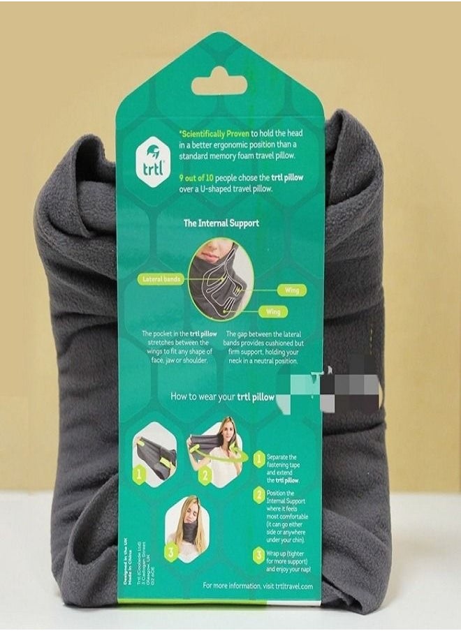 NIBEMINENT - Pack Of 1 Neck Support Travel Pillow Fabric - Image 1