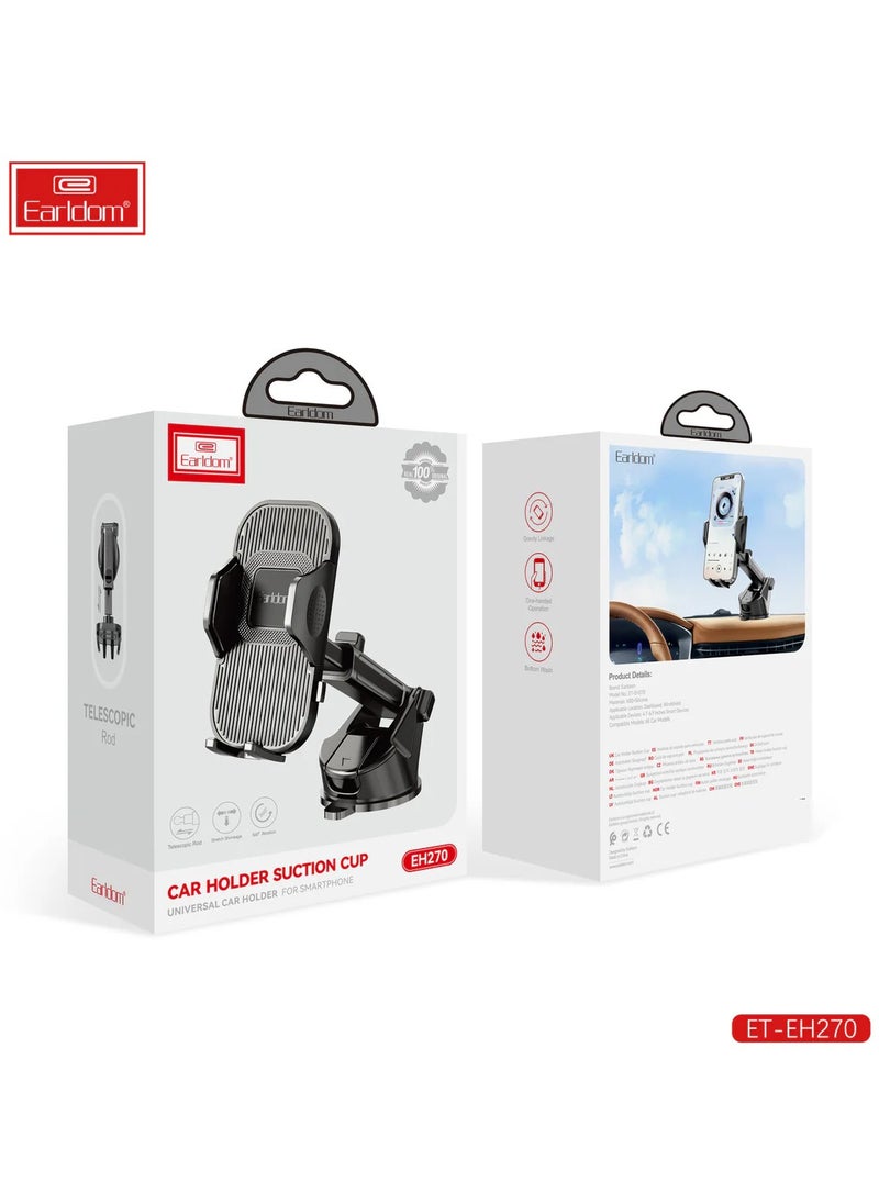 Earldom - Earlldom ET EH270 Universal Car Holder For Smartphones - Image 1