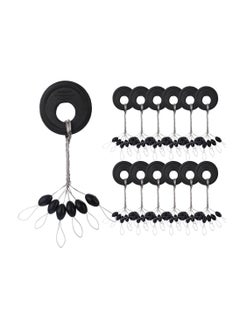 SYOSI Bobber Stops Rubber Bobber Stoppers for Fishing Line, 600pcs Weight Stoppers Fishing  - Image 1
