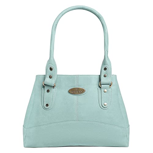 Fostelo Women's Birdie Satchel Tote Handbag for Women | Ladies Purse | Stylish Shoulder Bag | Gift For Women | Light Grey - Image 1